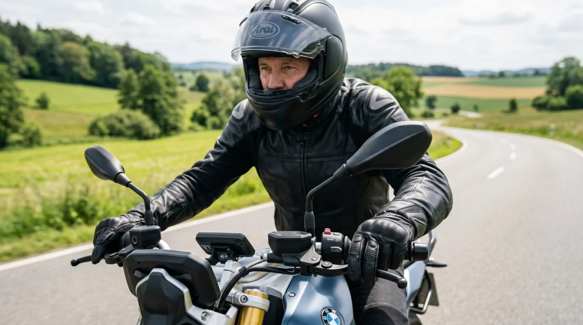 comment freiner en moto