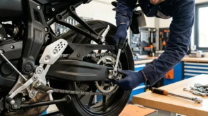 comment tendre une chaine de moto