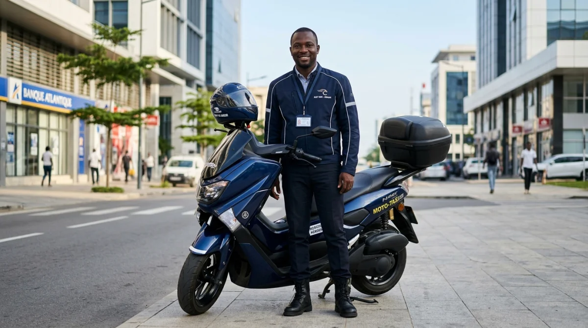 comment devenir taxi moto