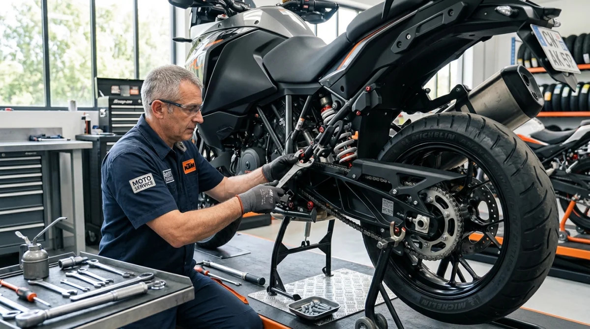 comment rabaisser moto