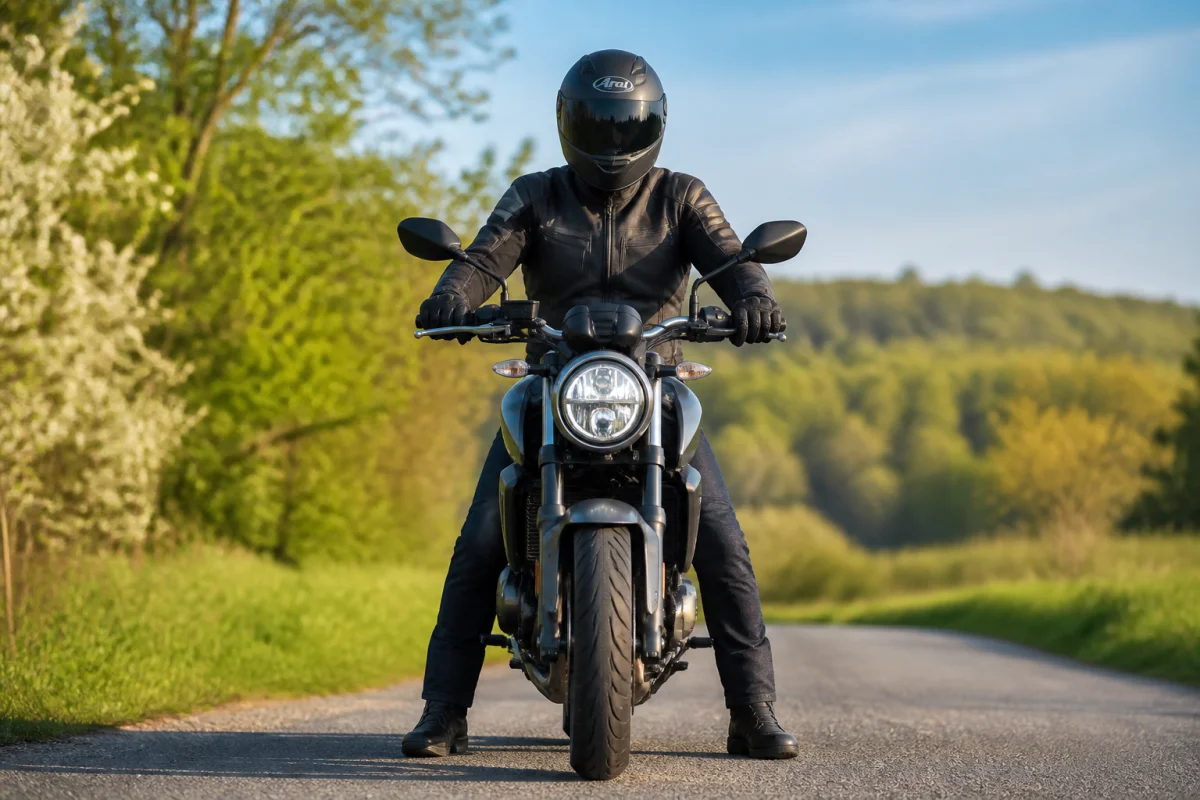 Quelle hauteur de selle moto pour 1m70