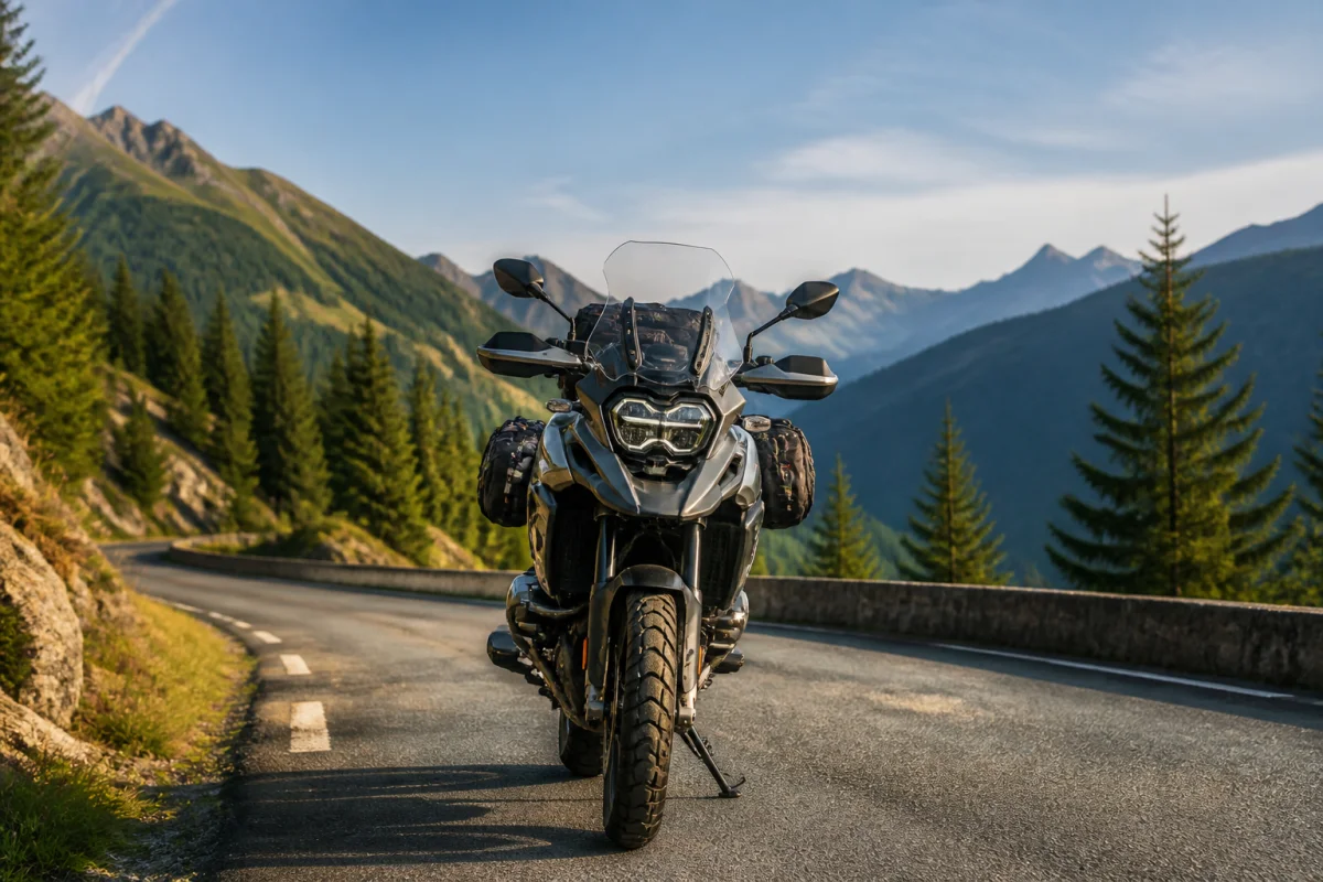 comment voyager léger en moto